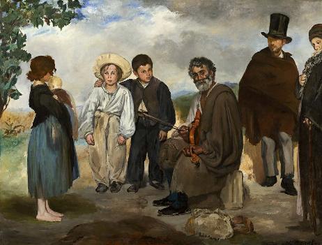 MANET Edouard - Le vieux musicien