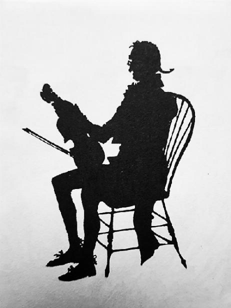 ANONYMOUS - Violin silhouette