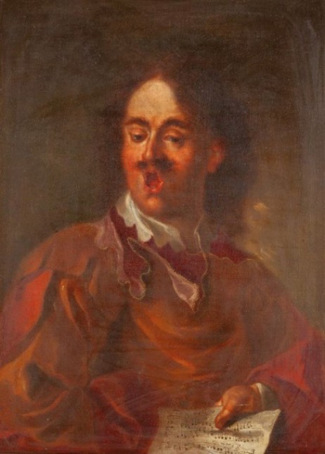 ANONYMOUS - Ritratto di cantante