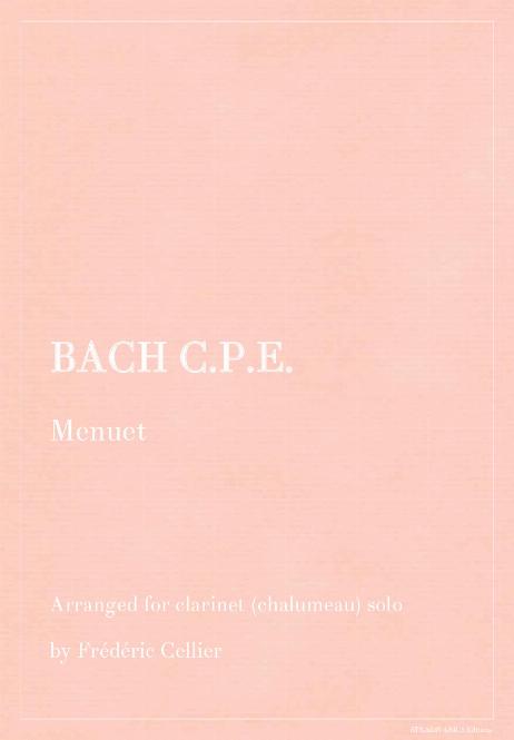 BACH Carl Philipp Emanuel - Menuet