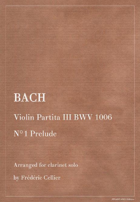 Bach for Clarinet Solo N°2