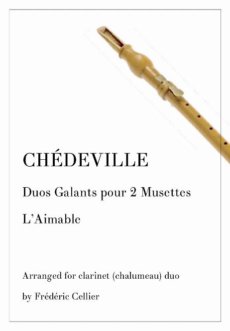 CHEDEVILLE Esprit Philippe - Duos Galants pour 2 Musettes
