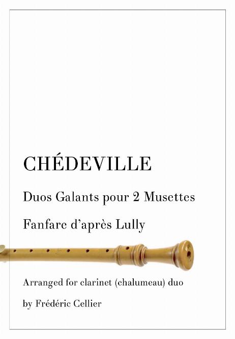CHEDEVILLE Esprit Philippe - Duos Galants pour 2 Musettes