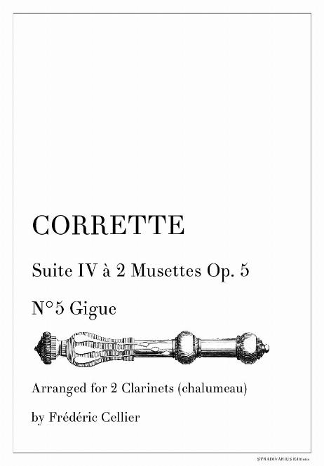 CORRETTE Michel - Suite IV à 2 Musettes Op. 5