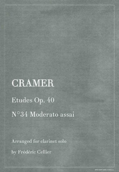 CRAMER Johann Baptist - Etudes Op. 40