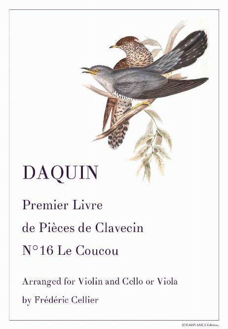 DAQUIN Louis-Claude - Premier Livre de Pièces de Clavecin 