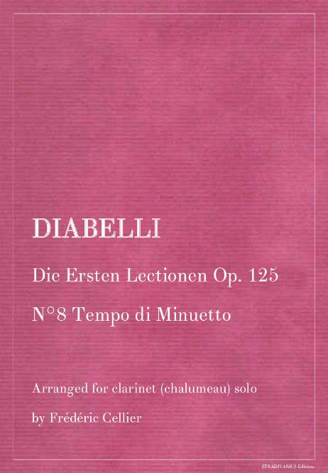 DIABELLI Anton - Die Ersten Lectionen Op. 125