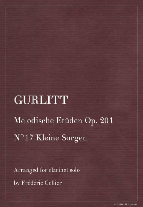 GURLITT Cornelius - Melodische Etüden Op. 201