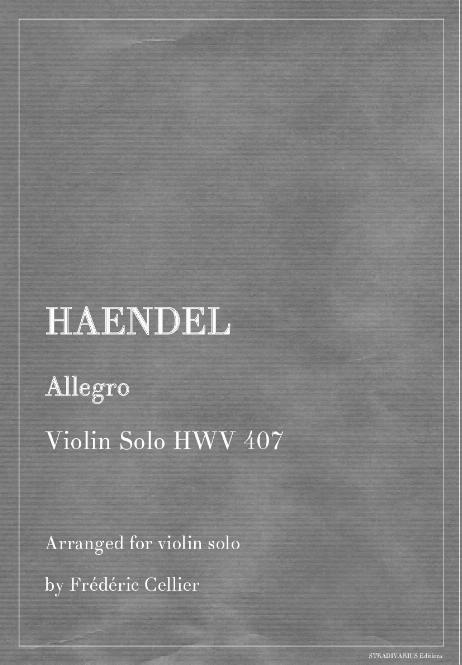 HAENDEL Georg Friedrich - Allegro  