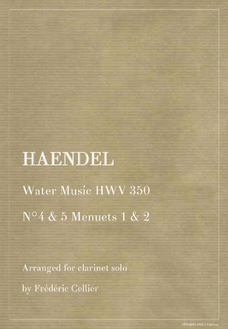 HAENDEL Georg Friedrich - Water Music HWV 350