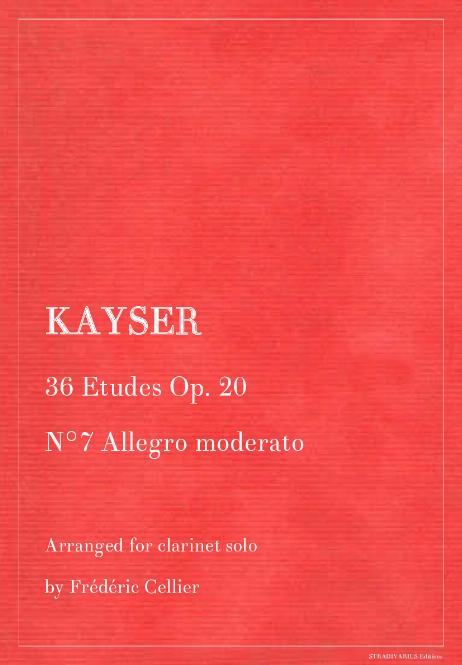 KAYSER Heinrich Ernst - 36 Etudes Op. 20