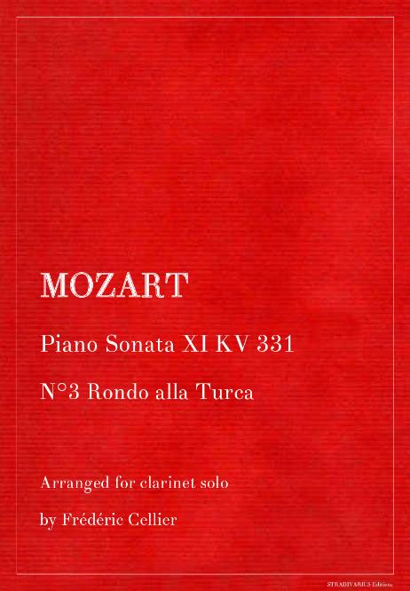 MOZART Wolfgang Amadeus - Piano Sonata XI KV 331