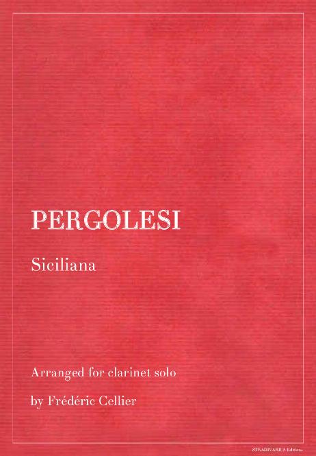 PERGOLESI Giovanni Battista - Siciliana