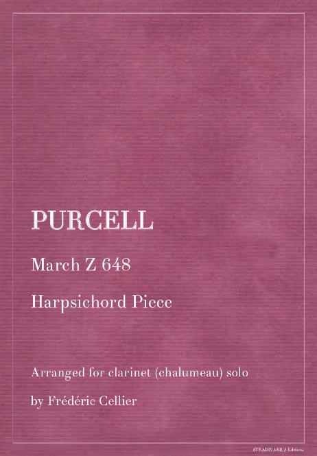 PURCELL Henry - March Z 648