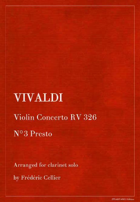 Vivaldi for Clarinet Solo